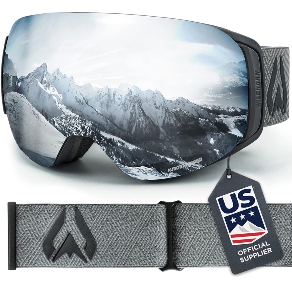 Magnetic Lens Ski Goggles